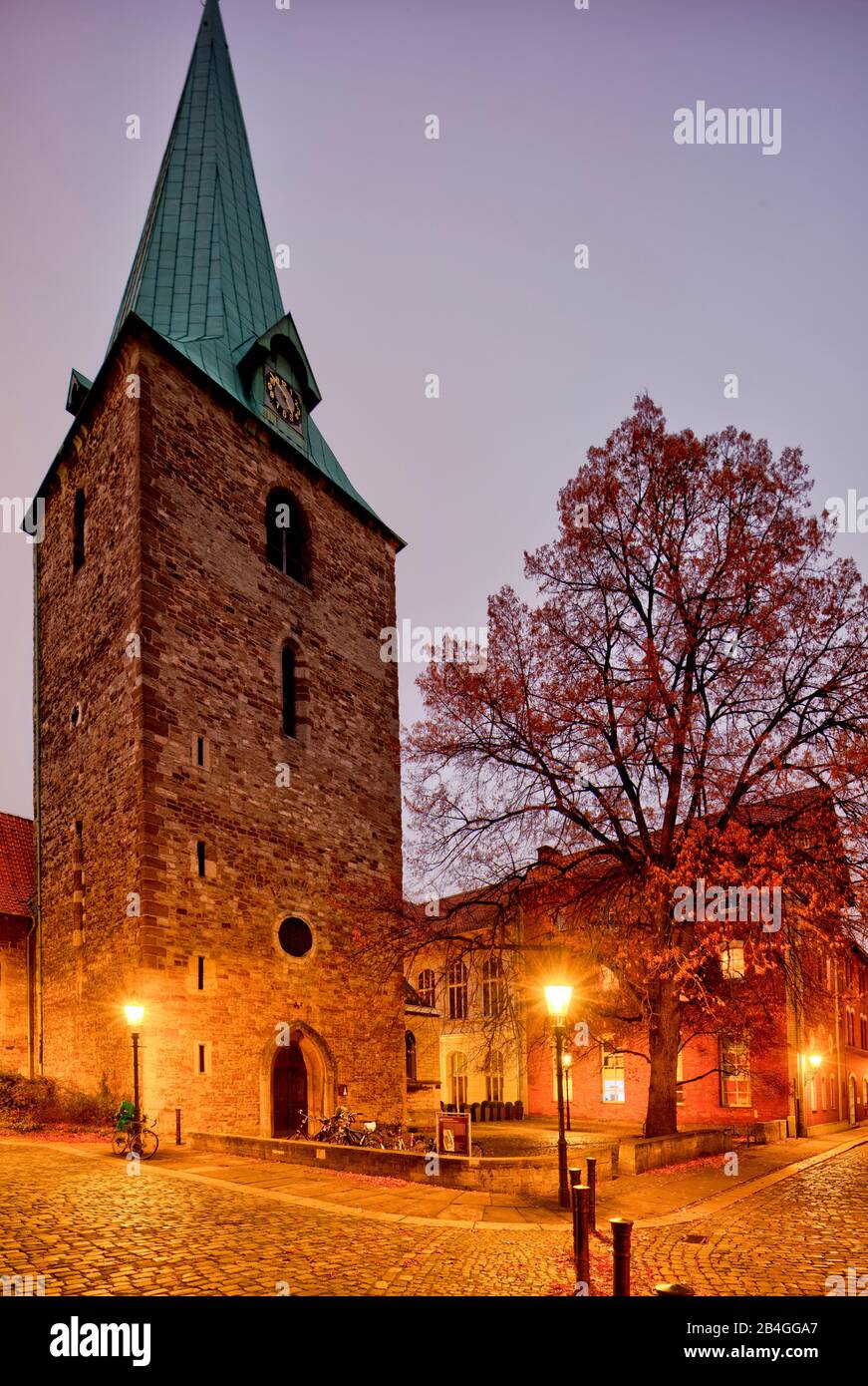 St michaelis church blue hour hi-res stock photography and images - Alamy