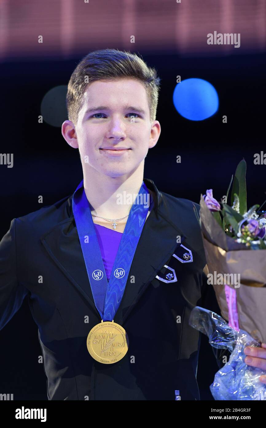 Men Awards, Andrei MOZALEV, RUS at the ISU World Junior Figure Skating Championships 2020 at