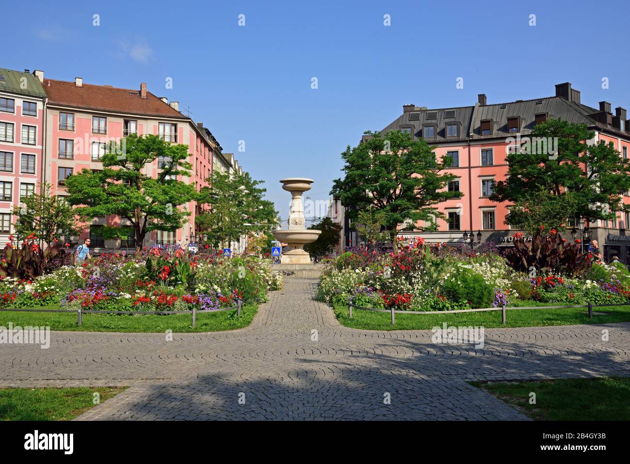 Europe, Germany, Bavaria, Munich, Staatstheater am Gärtnerplatz Stock