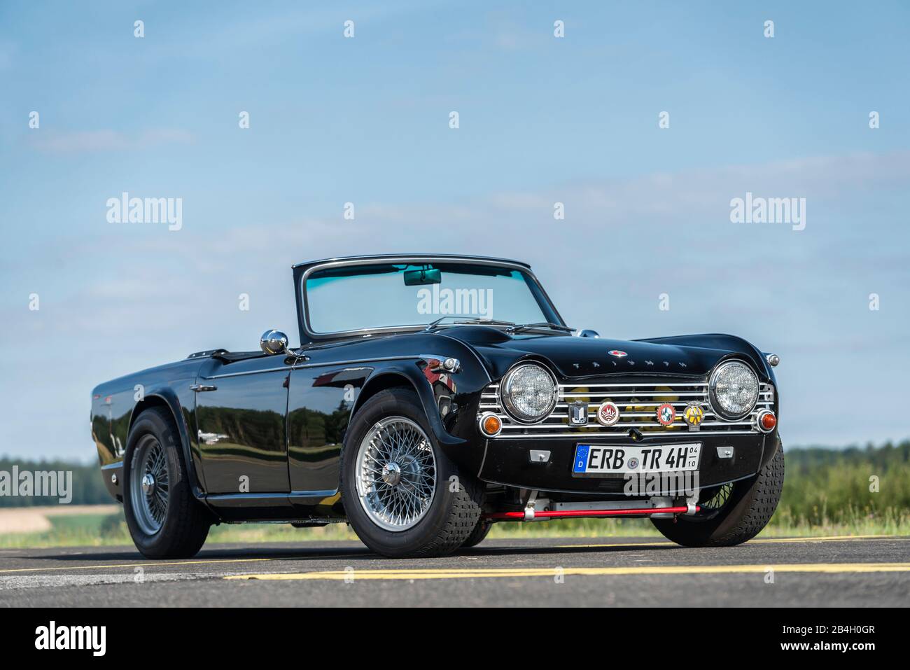 Michelstadt, Hesse, Germany, Triumph TR 4A, Roadster, built in 1965, 120 hp, 2.2 liters Stock Photo