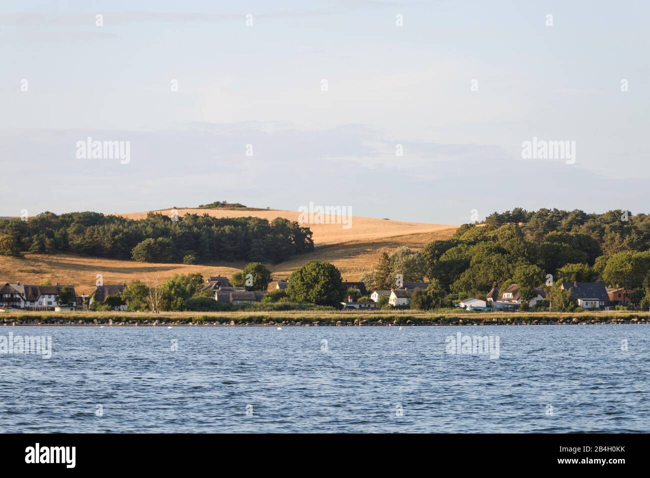 Coastal landscape of southeast Rügen, Germany Stock Photo - Alamy