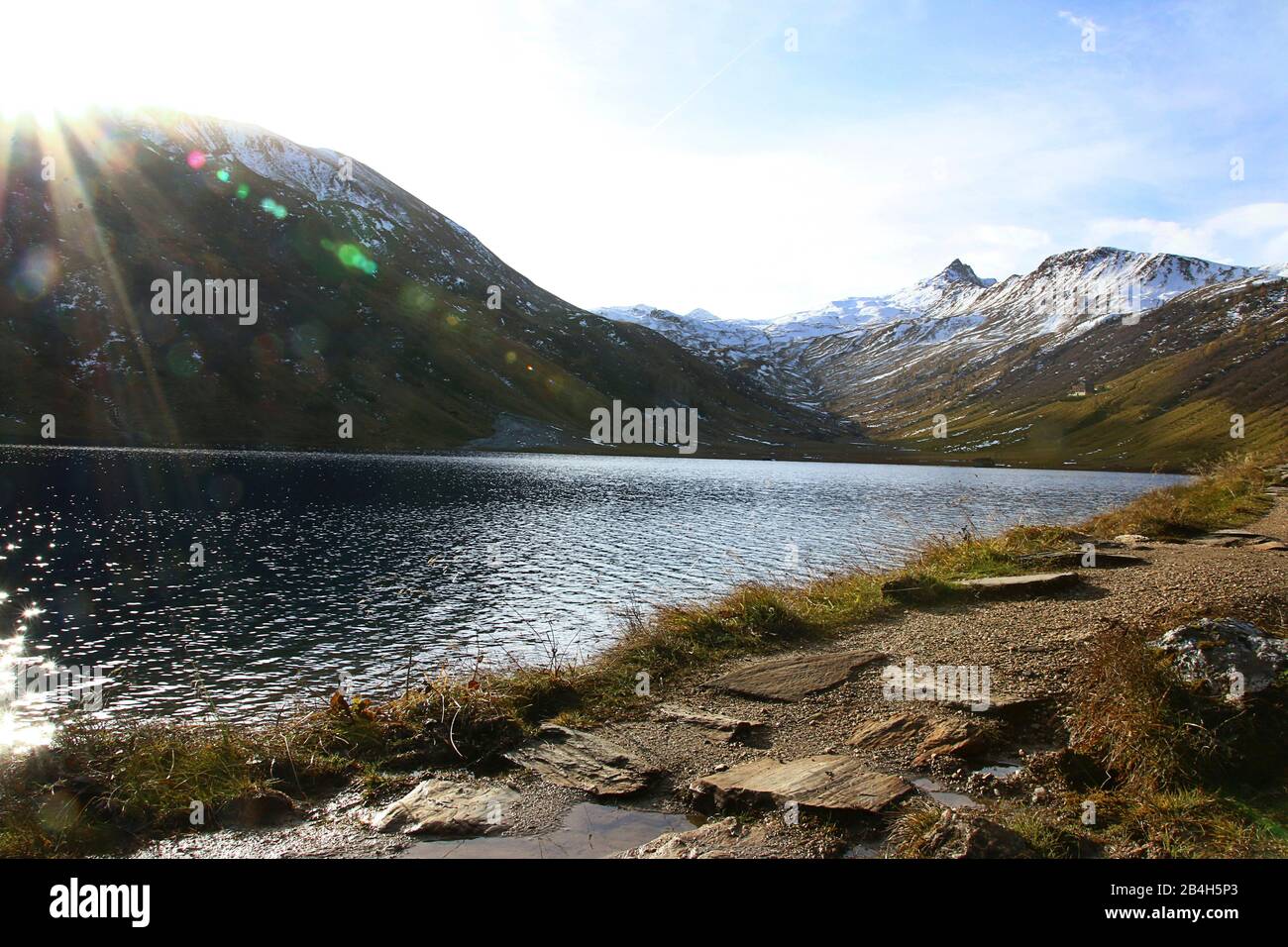 Tappenkarsee im Salzburger Land Stock Photo