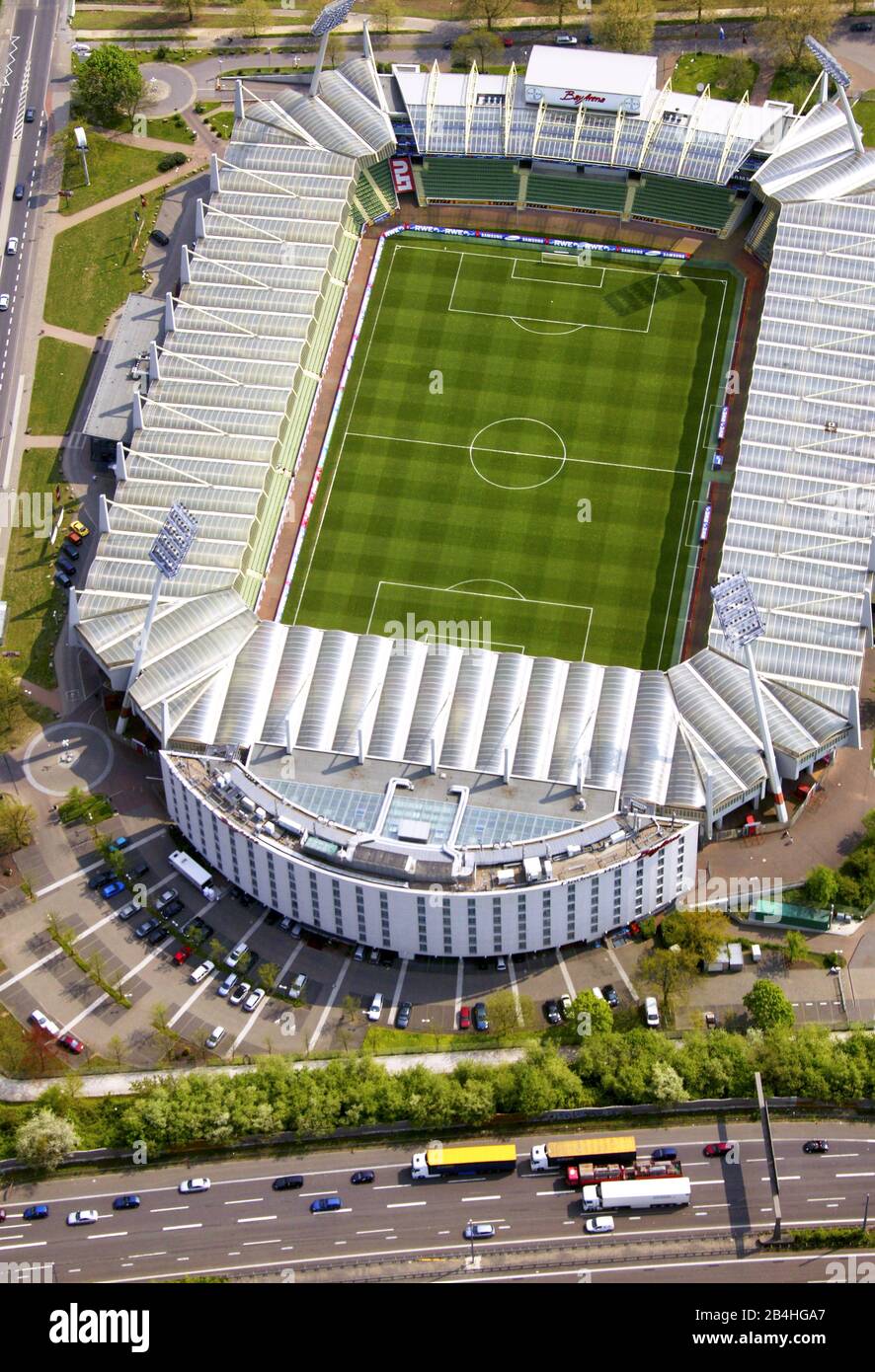Leverkusen bayarena aerial hires stock photography and images Alamy