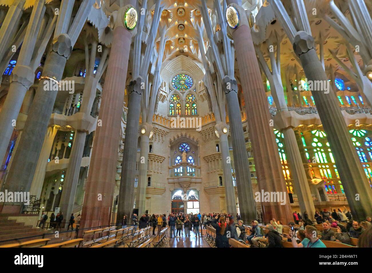 Gaudi Barcelona Interior Gaudi Barcelona Interior