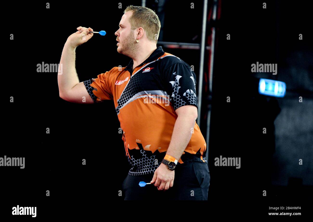 6 March 2020 Minehead England Darts Uk Open Dirk Van Duijvenbode Stock Photo Alamy