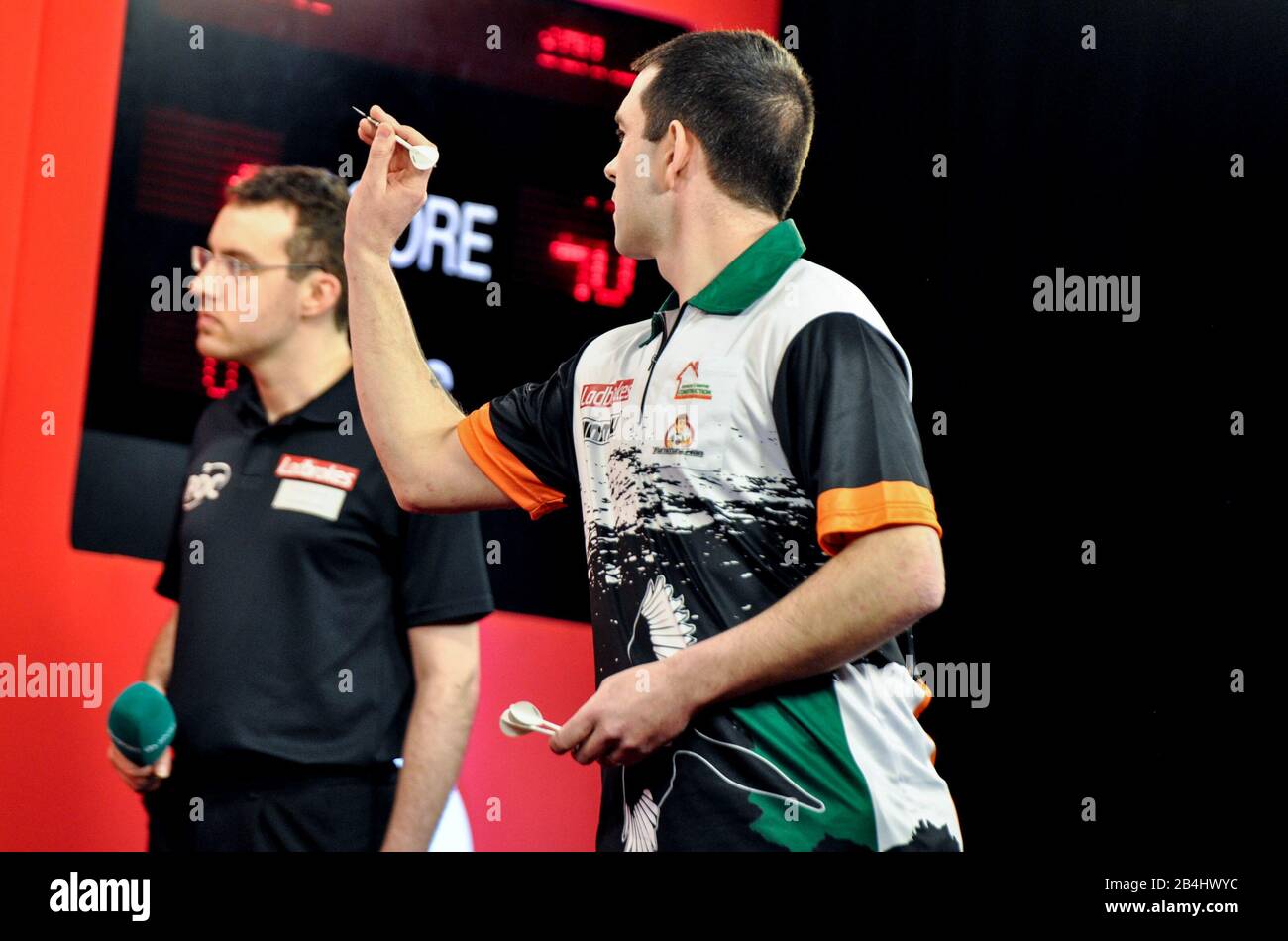 6 march 2020 Minehead, England Darts UK Open William O’Conner Stock