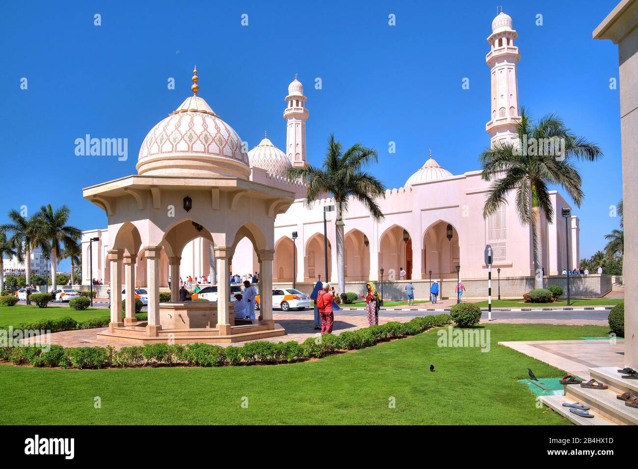 Sultan Qaboos Mosque, Salalah, Arabian Sea, Oman Stock Photo