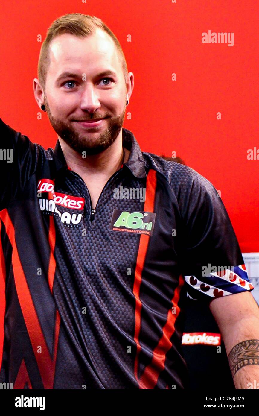 6 march 2020 Minehead, England Darts Open Danny Noppert Stock Photo - Alamy