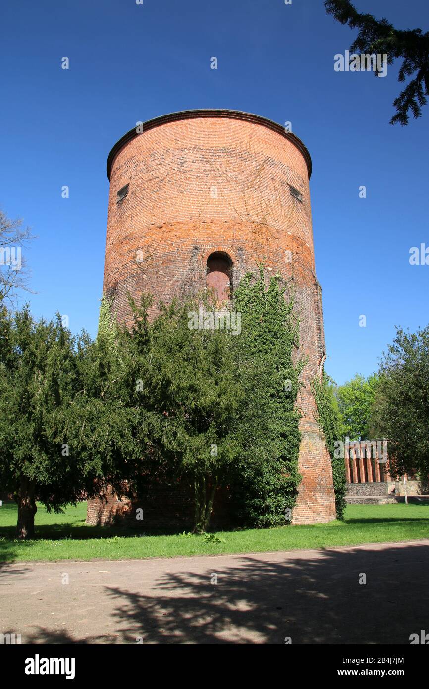 Germany, Saxony-Anhalt, Salzwedel, tower of Salzwedel Castle, Altmark. Stock Photo