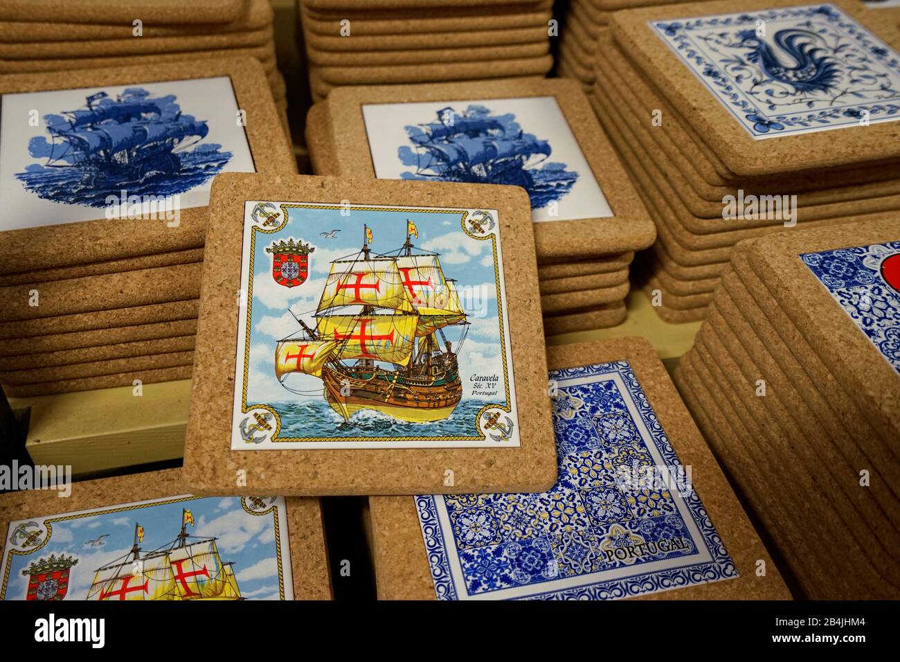 Europe, Portugal, Alentejo region, Evora, cork factory, manufactured