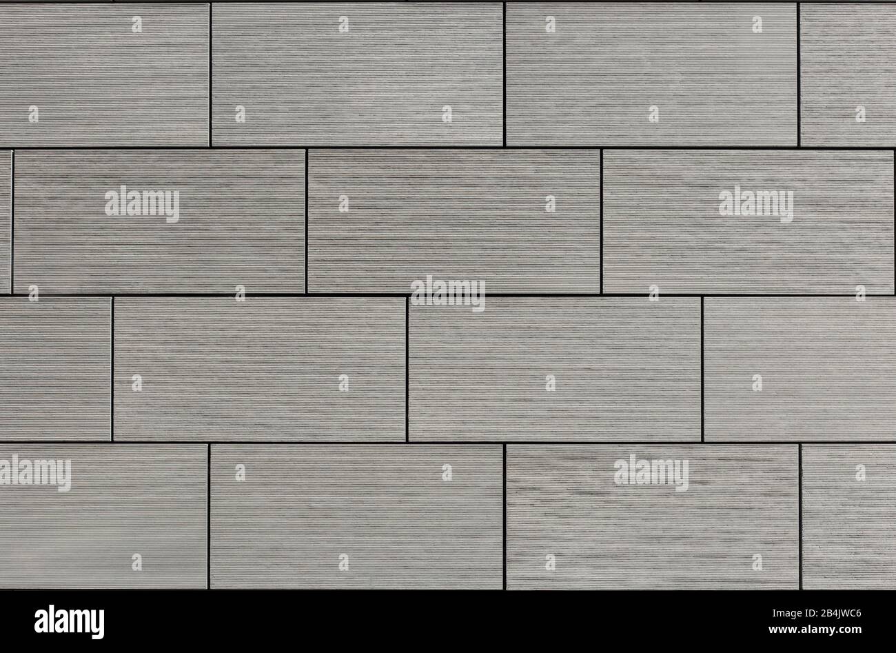 texture rectangular plates with lines on a modern flat grey surface