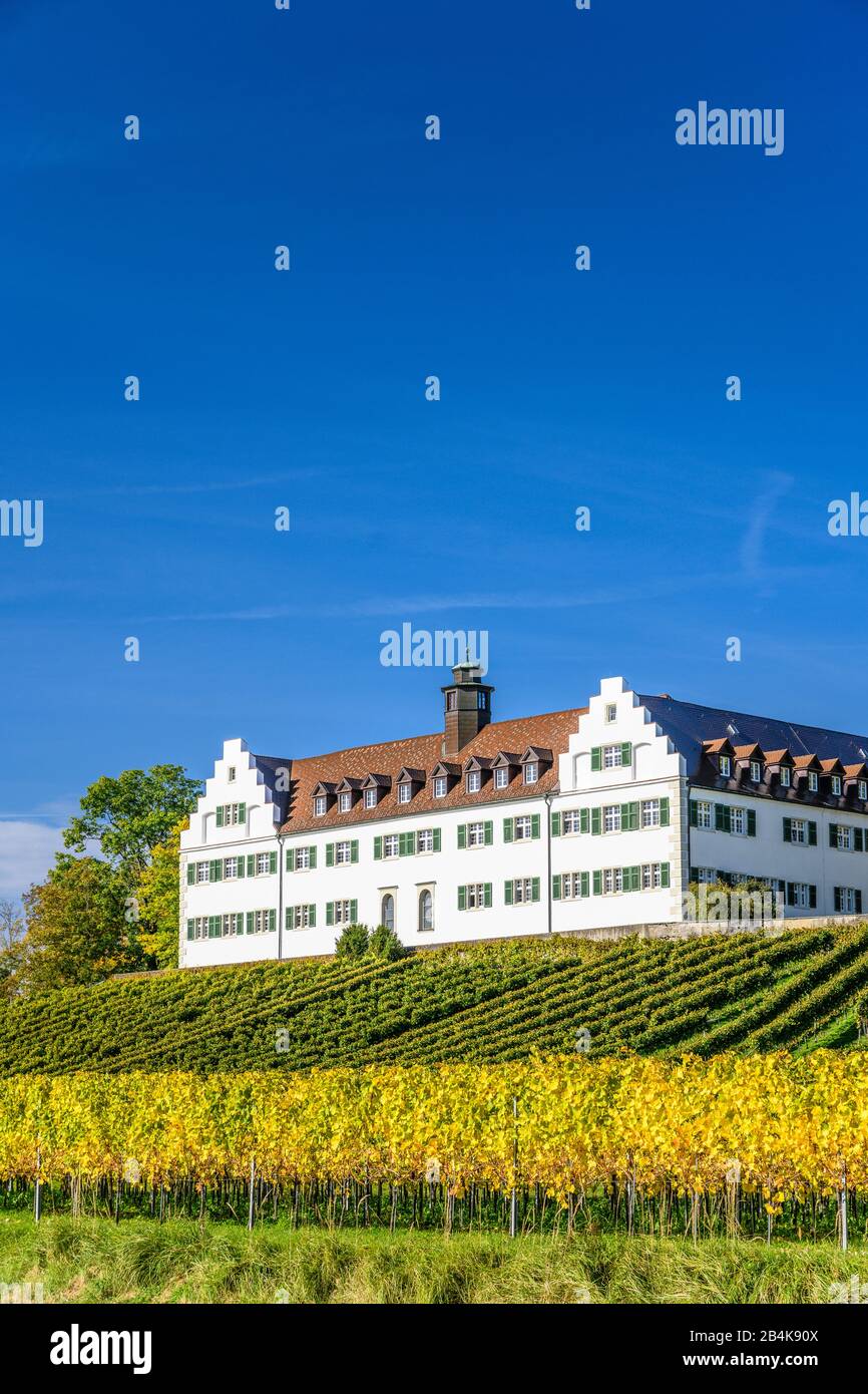Deutschland, Baden-Württemberg, Bodensee, Immenstaad am Bodensee, Schloss Hersberg Stock Photo