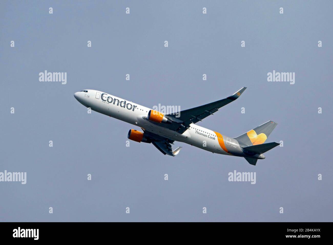 Condor Boeing 767 330 Frankfurt Airport Frankfurt Hesse Germany Stock Photo Alamy