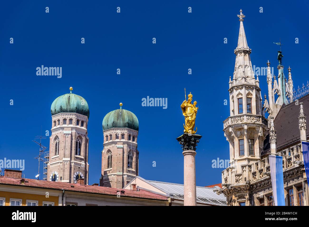 Mariensäule münchen hi-res stock photography and images - Alamy