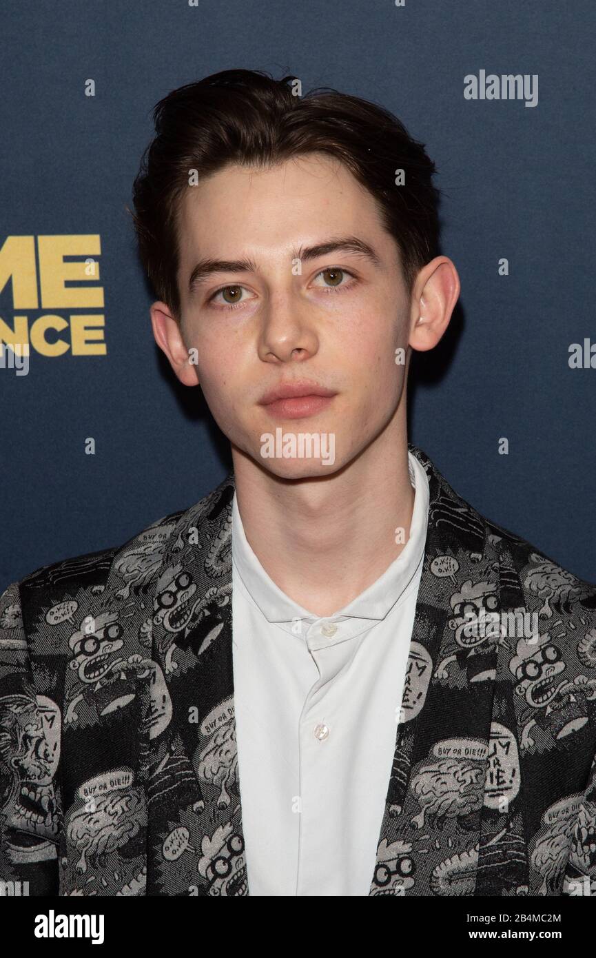NEW YORK, NY - MARCH 05: Griffin Gluck attends the premiere of "Big