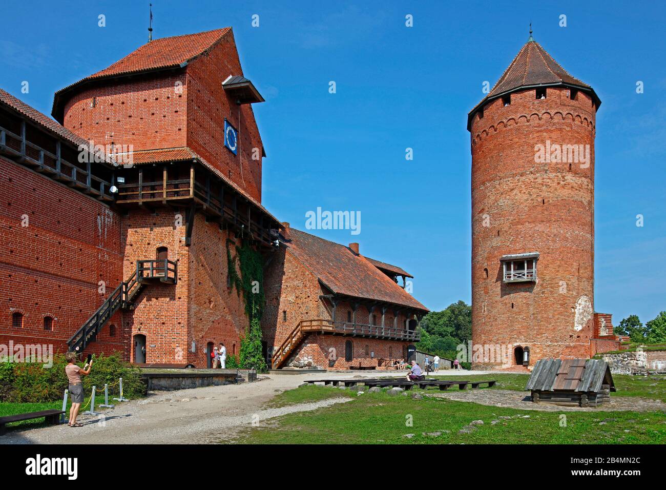 Turaida Castle, Sigulda, Latvia, Baltic States Stock Photo