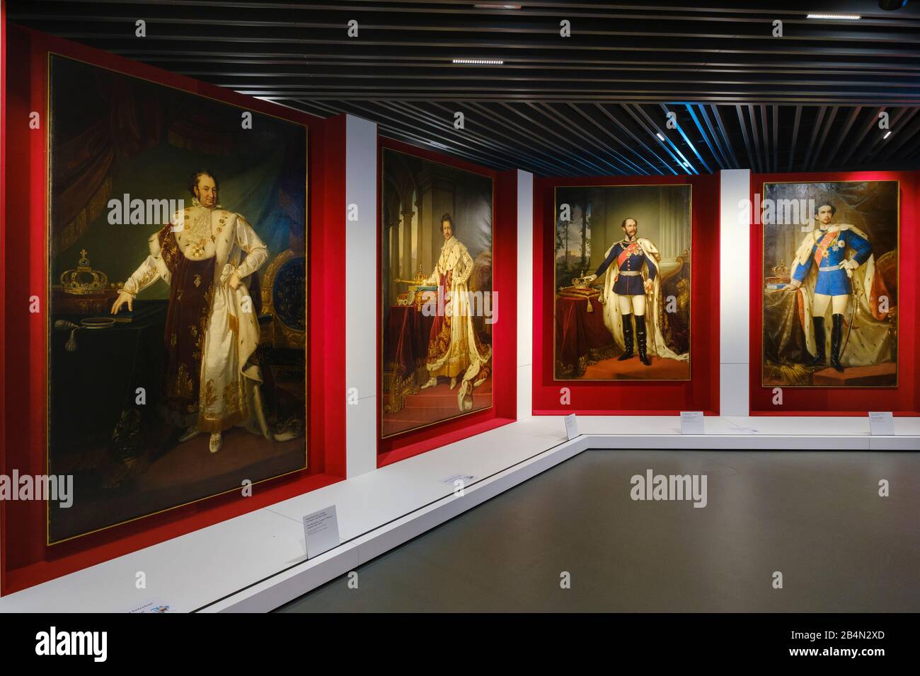 Painting of Bavarian Kings, Museum of Bavarian History, House of ...