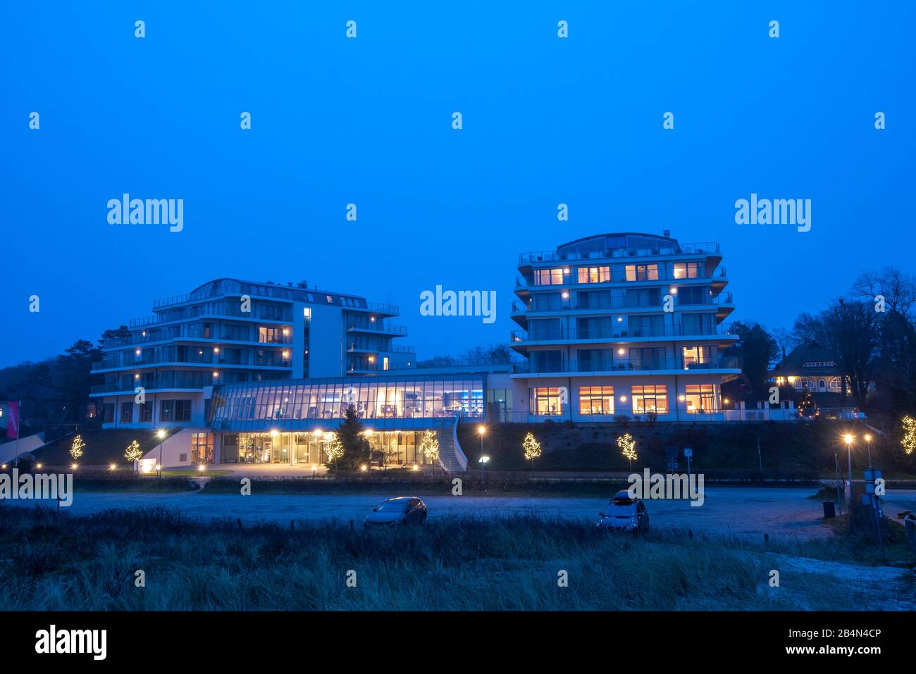 Deutschland, Mecklenburg-Vorpommern, Ahrenshoop, The Grand, Fünf-Sterne-Hotel Stock Photo