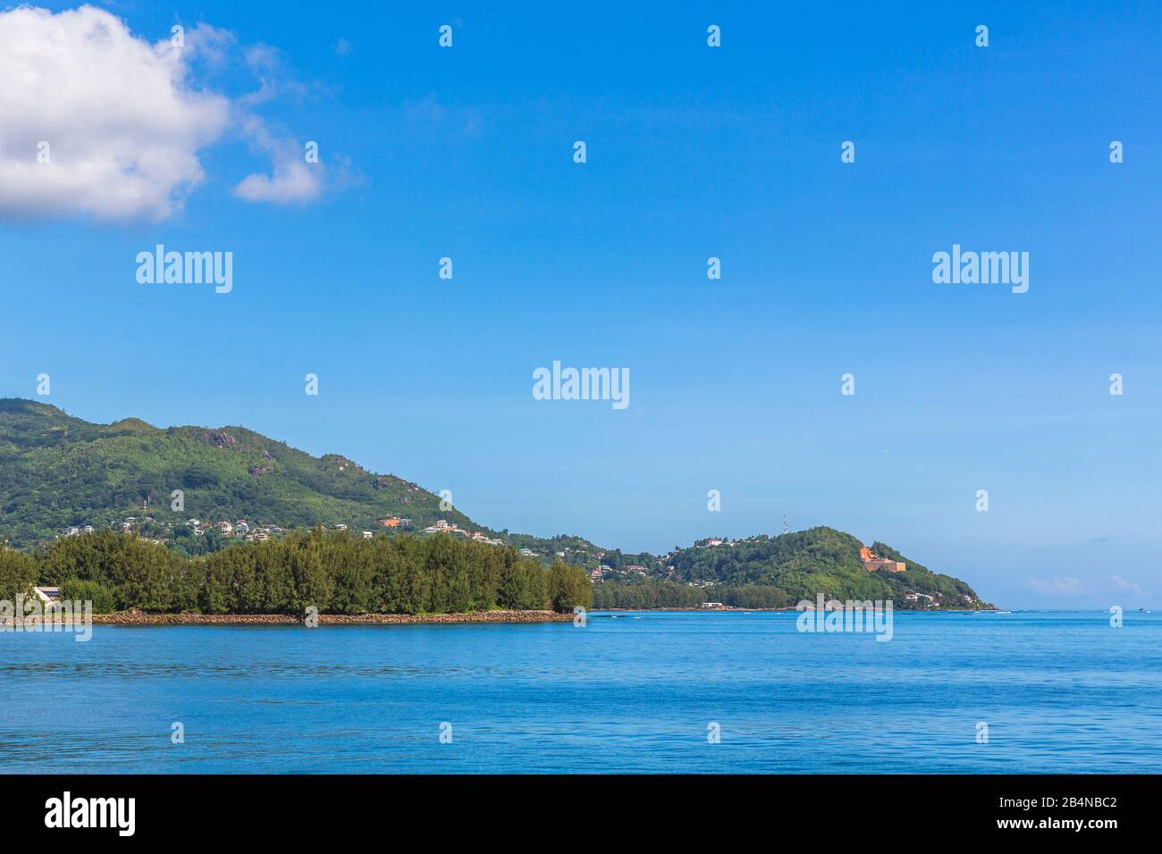 Insel Mahe, Seychellen, Indischer Ozean, Afrika Stock Photo