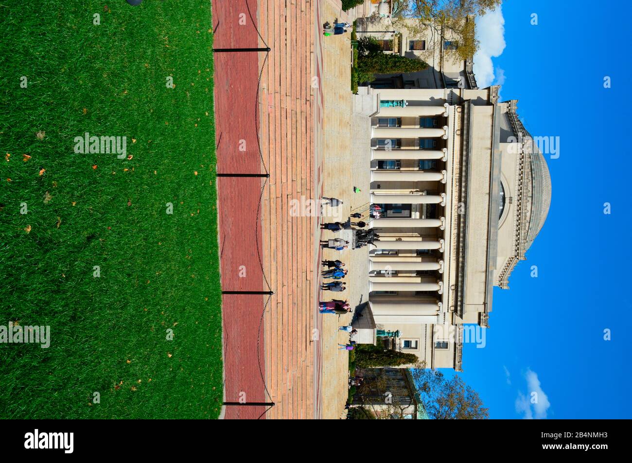 Columbia University is a private Ivy League research university in New York City Stock Photo