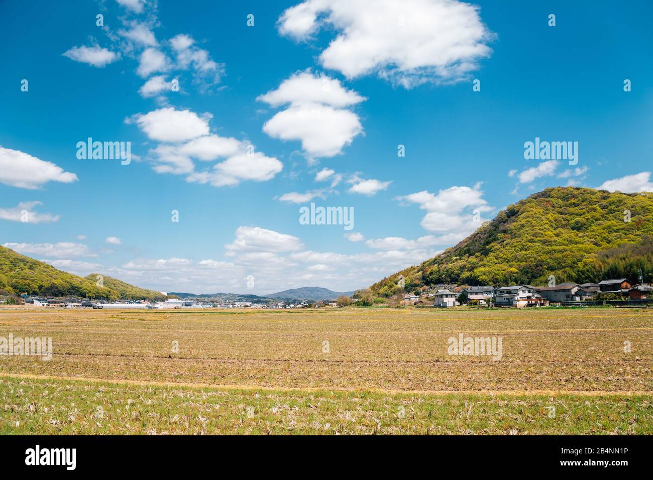 Japanese countryside village Kibitsu in Okayama, Japan Stock Photo Alamy