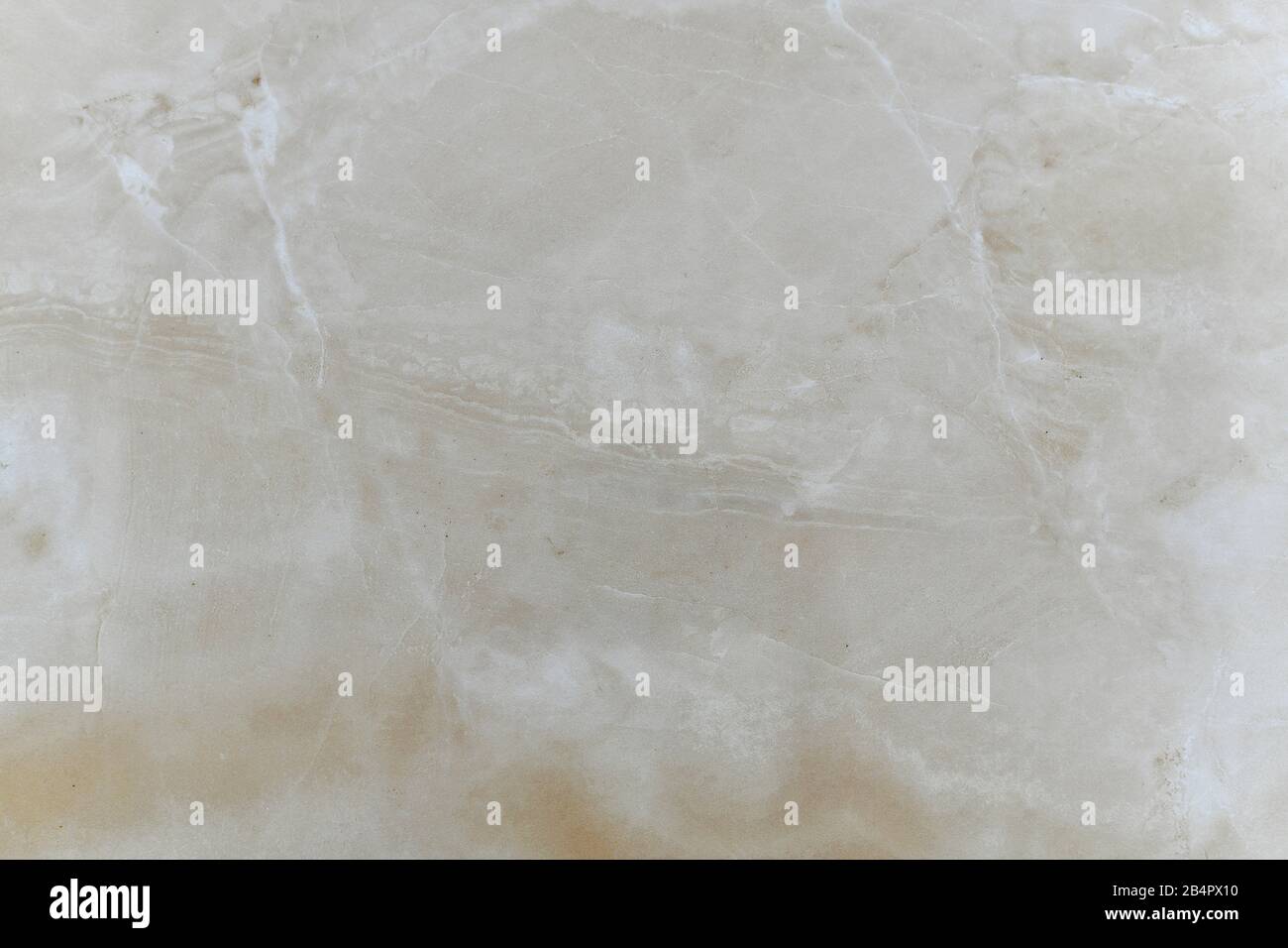 Natural beige polished marble with sharp and blurry stripes.  Stock Photo
