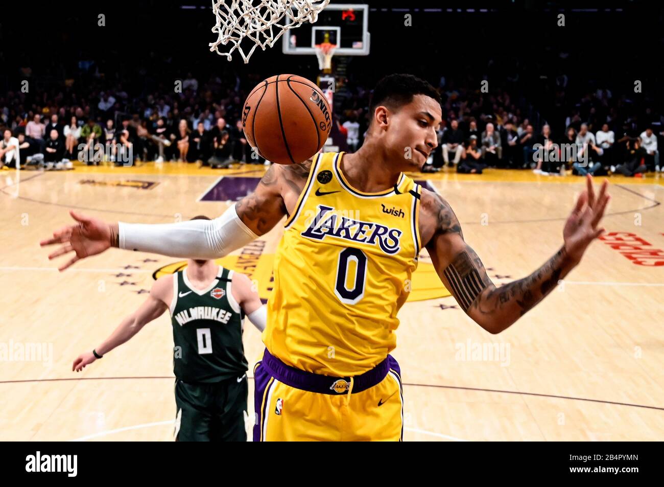 Kyle kuzma hi-res stock photography and images - Alamy