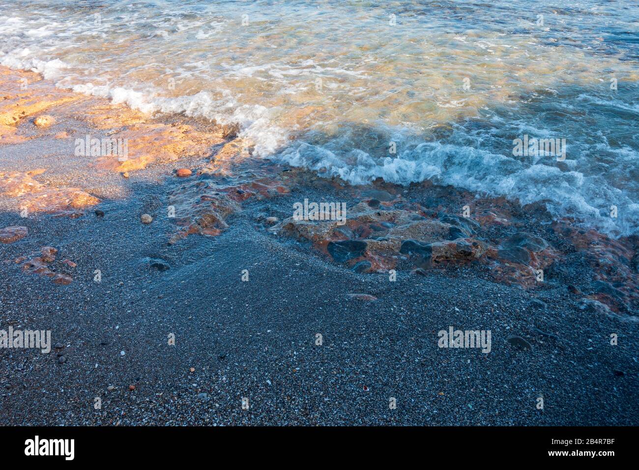 A clear day at the Renega de Oropesa beach, Spain Stock Photo - Alamy