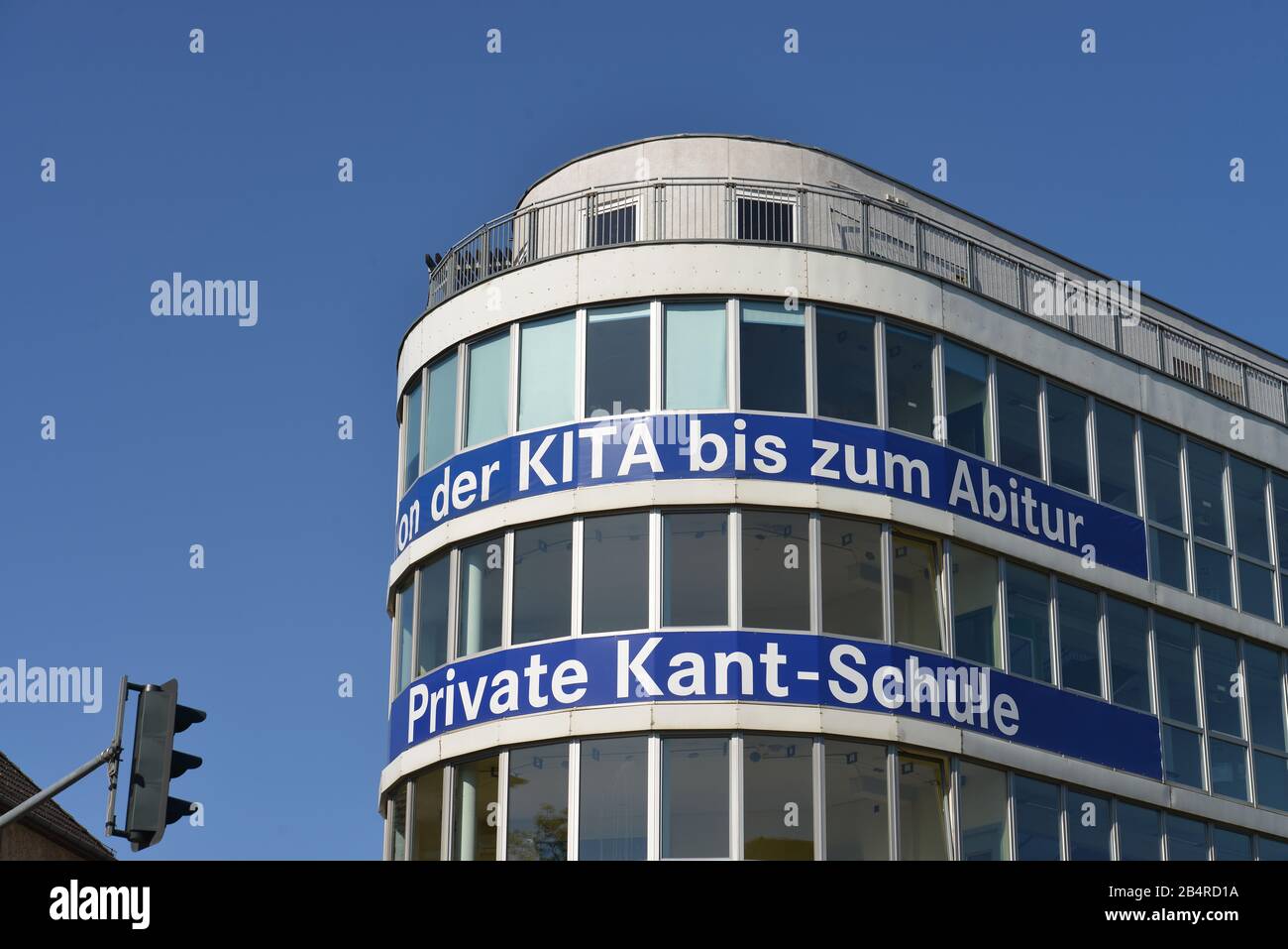 Kant-Oberschule, Koernerstrasse, Steglitz, Berlin, Deutschland Stock Photo