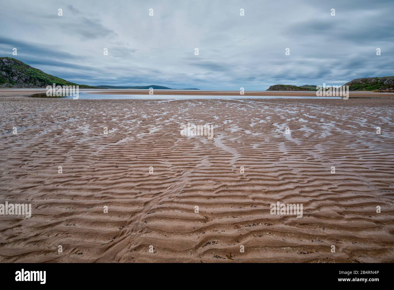 United Kingdom - Scotland - Landscape along the north coast of Scotland. Stock Photo