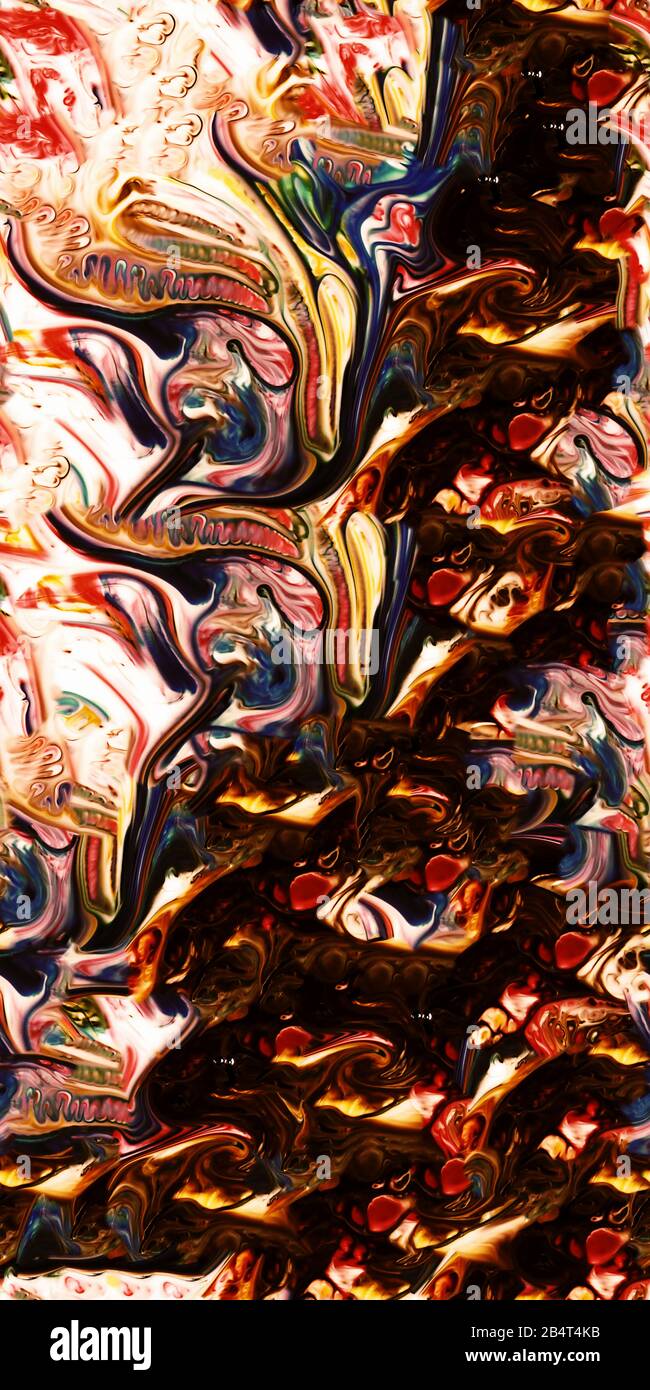 Tileable Random Background Beauty of Abstract Seamless Tileable Random Art Ink Spread Stock Photo ...