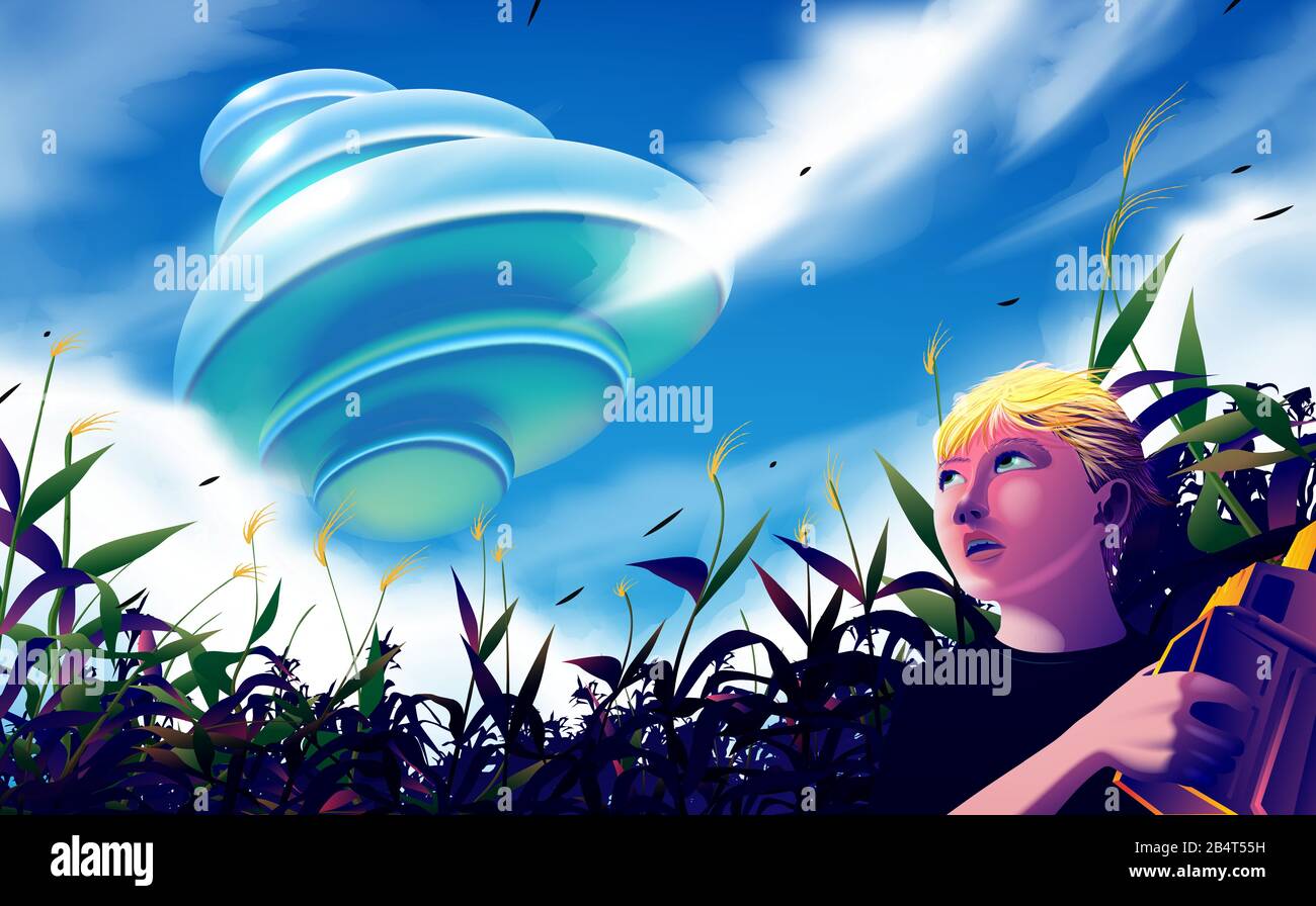 Alien corn Stock Vector Images - Alamy