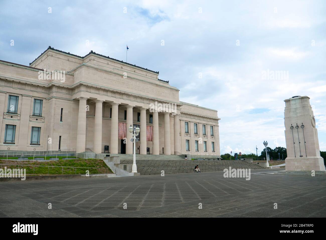 The Auckland Museum and War Memorial, Parnell, Auckland, New Zealand Stock Photo