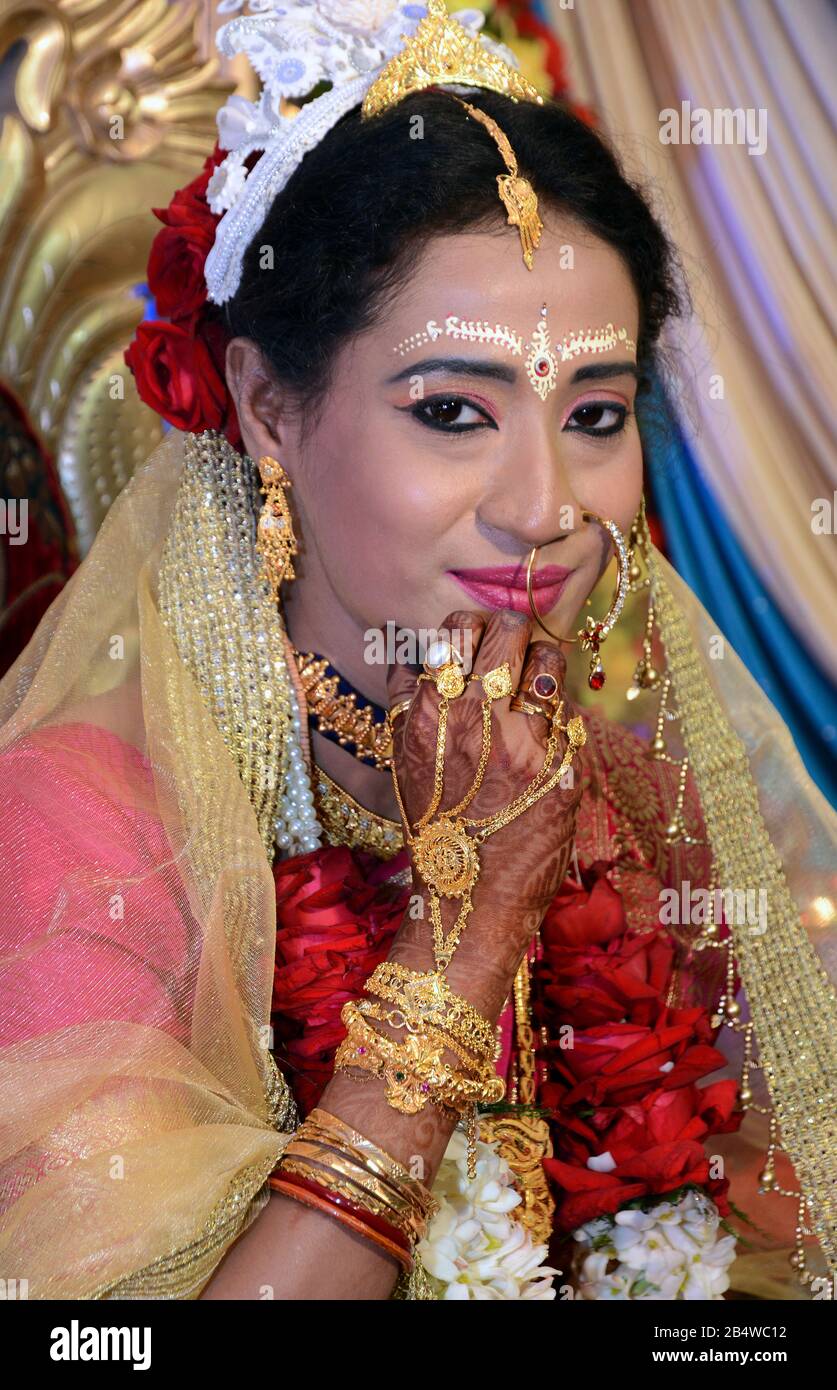 Bengali Wedding Ceremony Stock Photo - Alamy