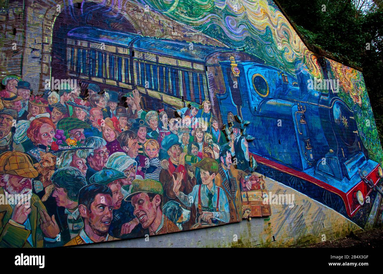 Colinton Tunnel, Edinburgh, Scotland, UK. 7th March 2020. Expected