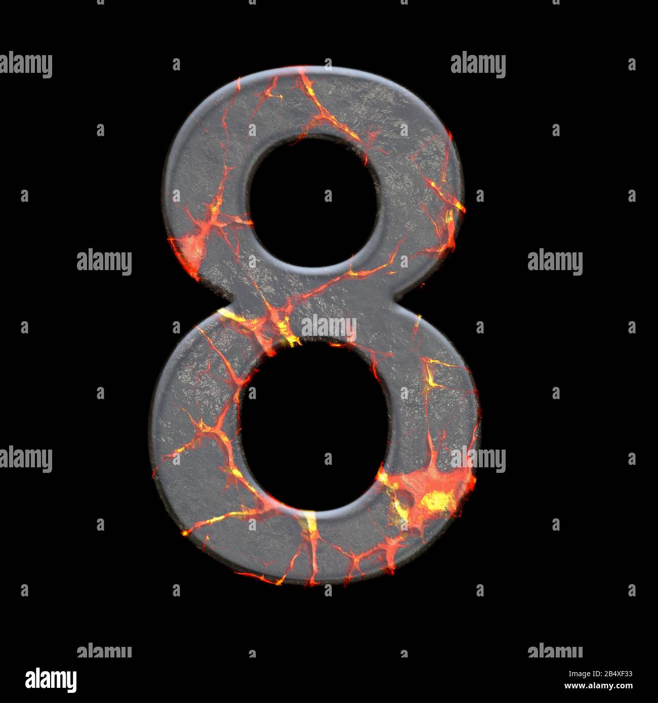 Fractal art volcano hi-res stock photography and images - Alamy