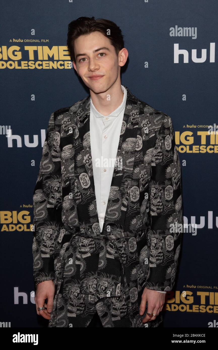 New York, United States. 06th Mar, 2020. Griffin Gluck attends the ...