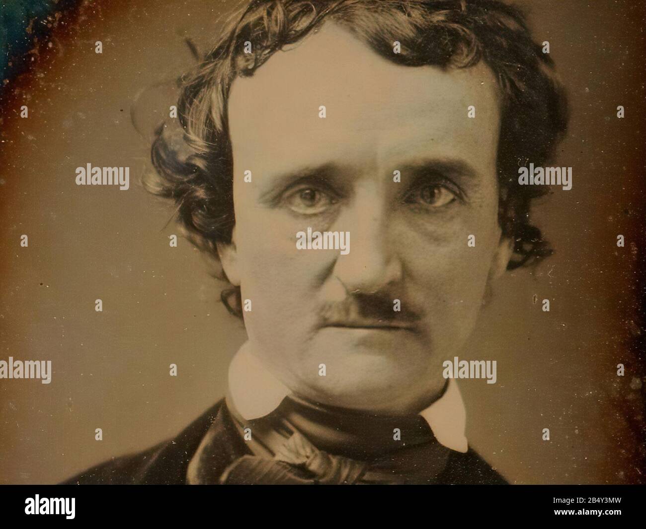 Edgar Allan Poe was born this day, 1809 in Boston, Massachusetts Stock
