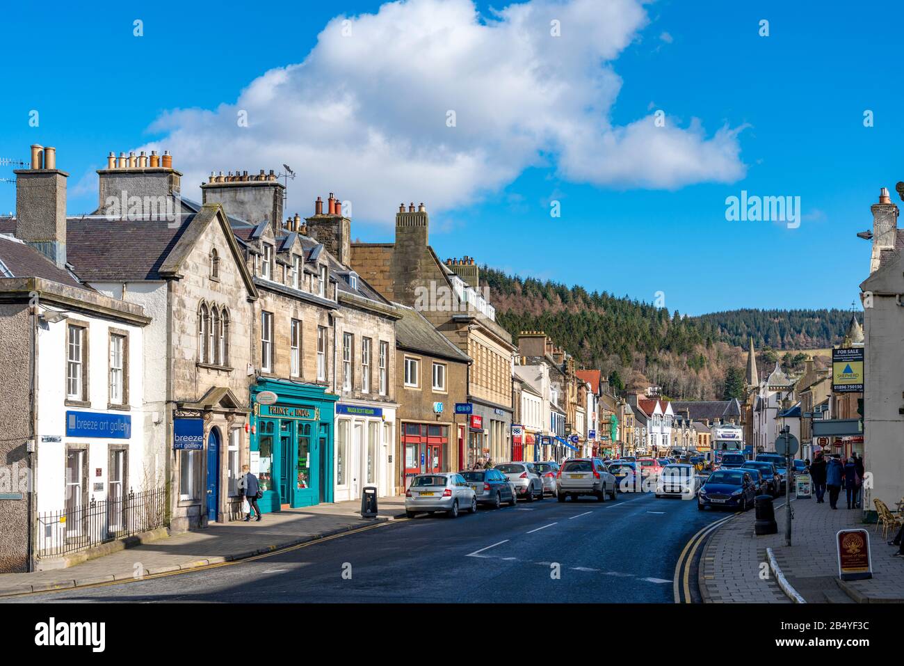 Peebles scottish hi res stock photography and images Alamy