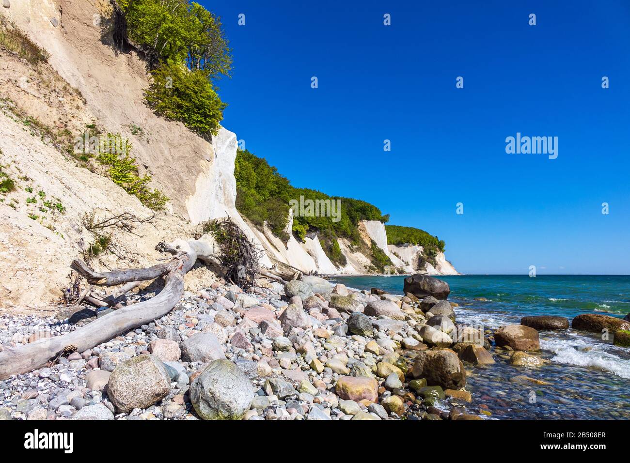 Baltic Sea coast on the island Ruegen in Germany Stock Photo Alamy