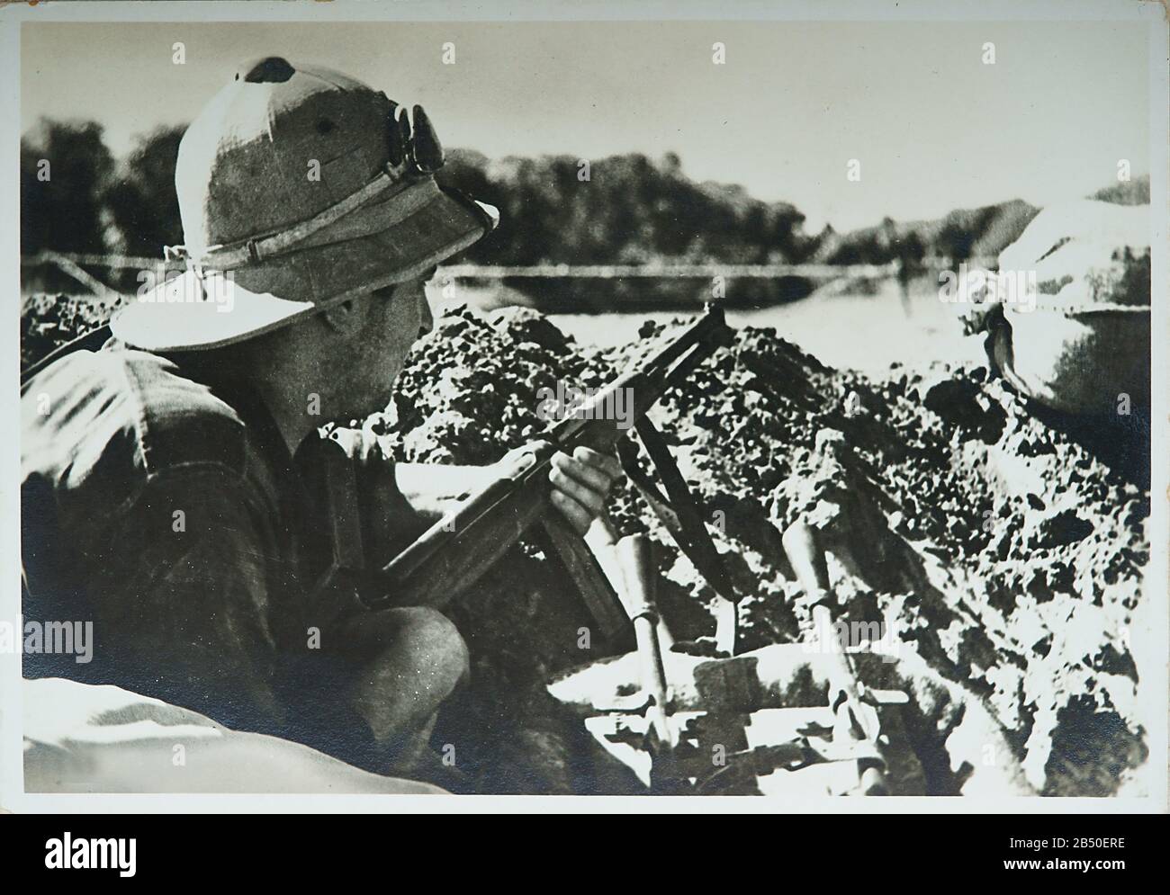 Giuba river, A.O.I., Italian troops, in Somaliland, camicie nere, wwii Stock  Photo - Alamy