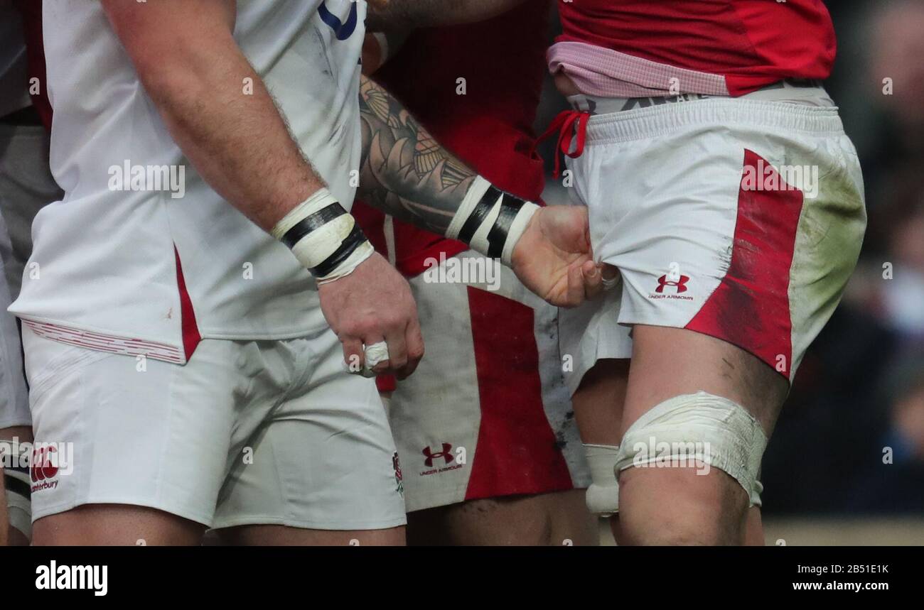 Joe Marler Alun Wyn Jones England V Wales Guinness Six Nations 2020 Stock Photo Alamy