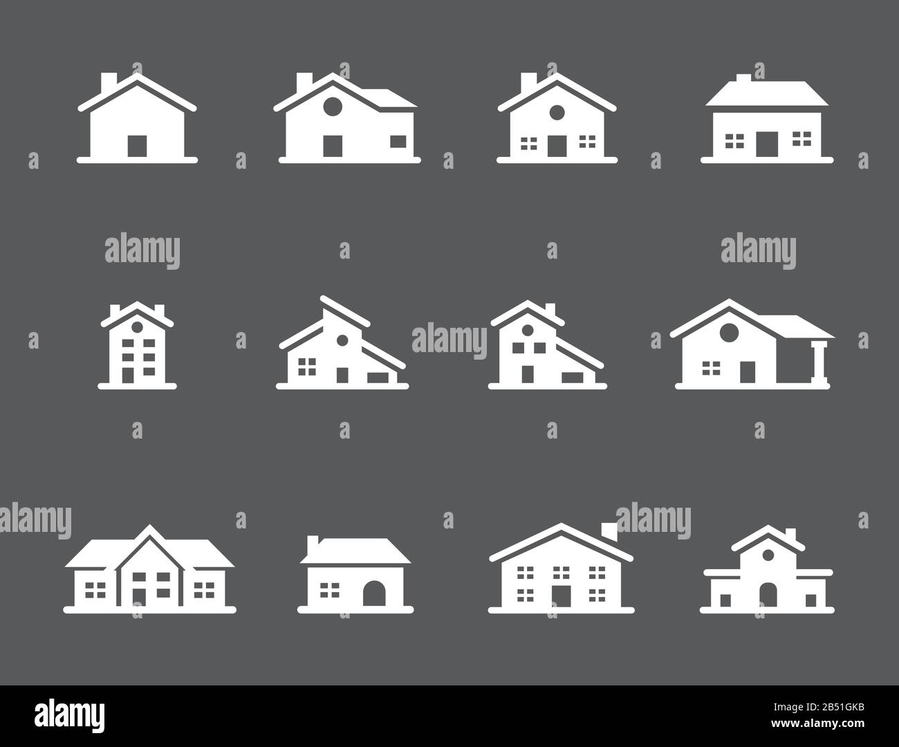Home Vector Icons Stock Vector