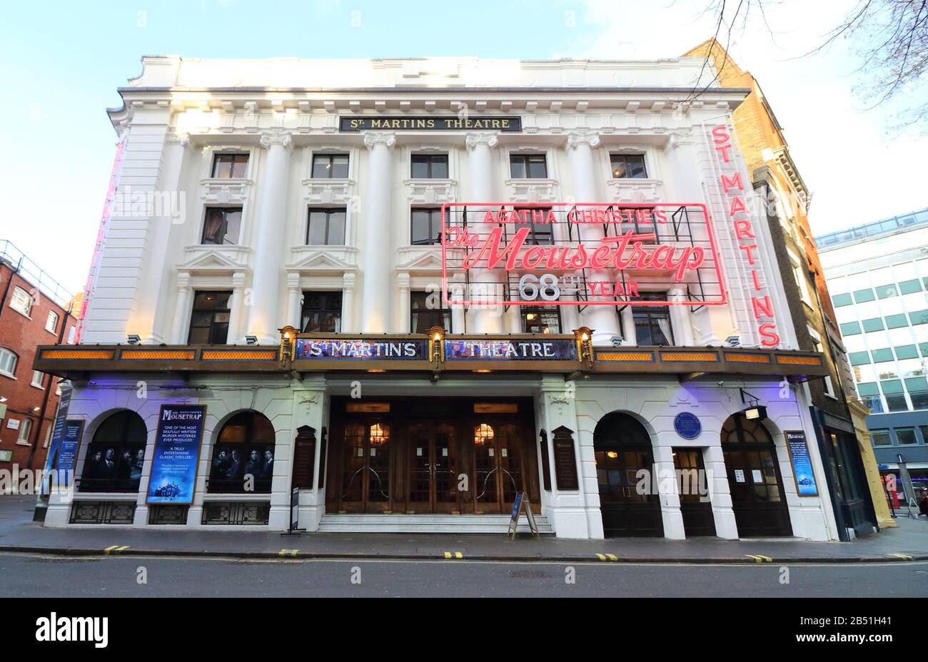 The St Martins theatre in West Street current home for the past 68 ...