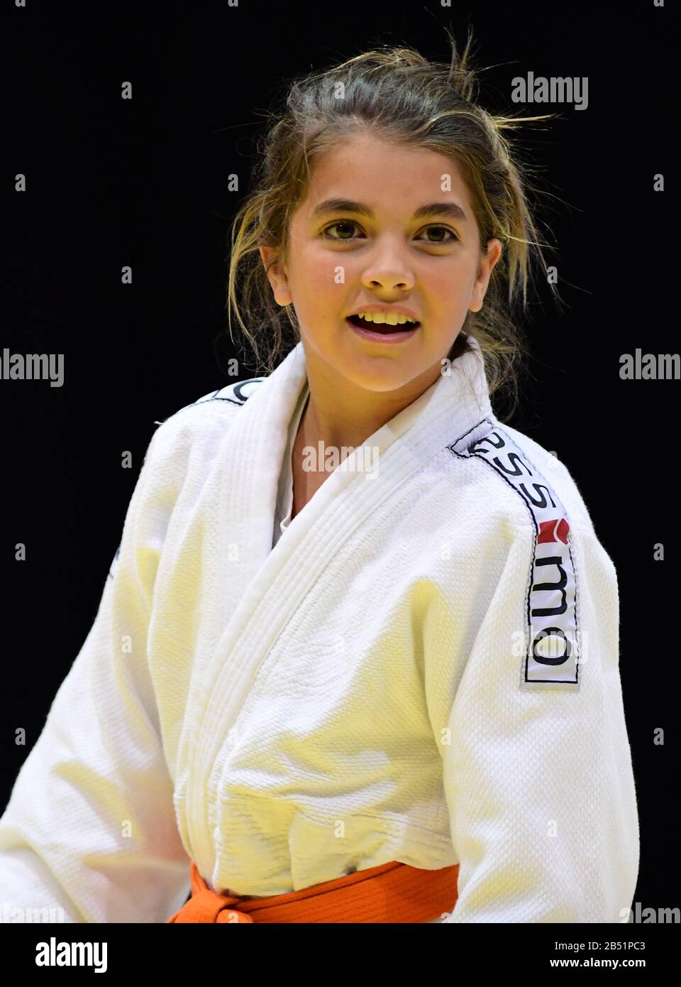 Gabrielle Turner of Macquarie Judo Club during the 2020 Sydney International held at Quaycentre, Sydney Olympic Park.  Turner competes in the Junior Girls U36 category. Stock Photo