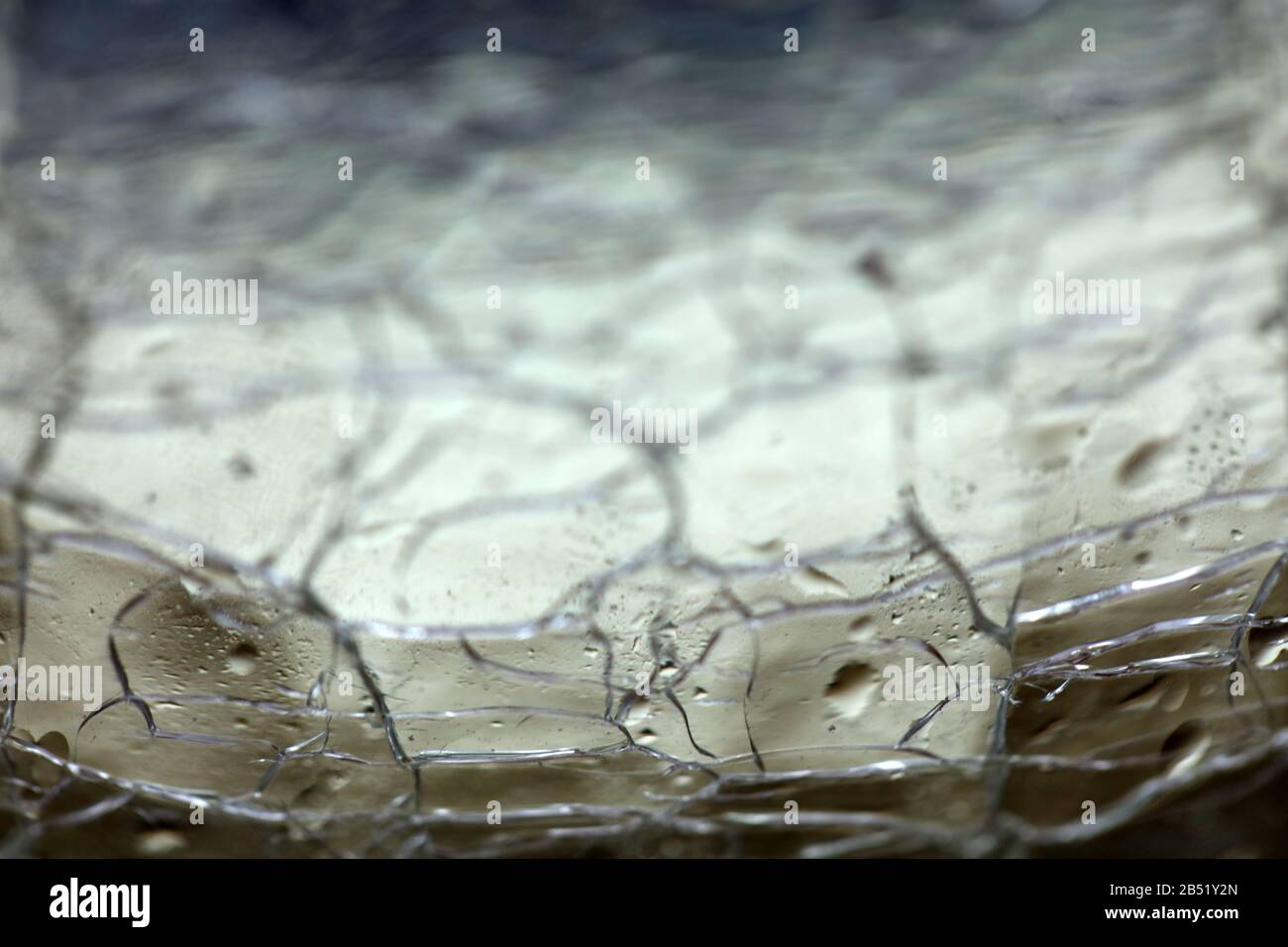 Broken glass Stock Photo