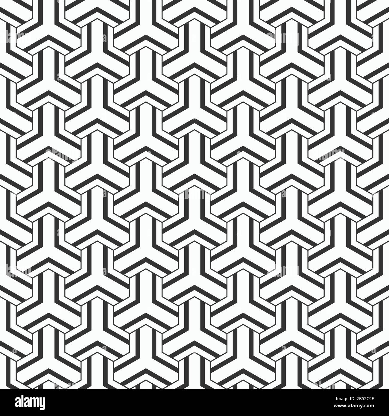 Abstract seamless pattern. Modern stylish texture. Striped linear