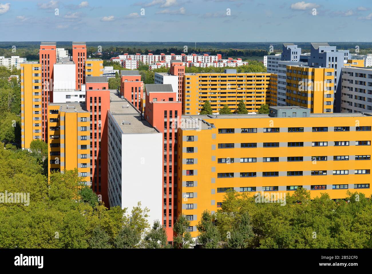Wohnsiedlung, Maerkisches Viertel, Reinickendorf, Berlin, Deutschland / Märkisches Stock Photo