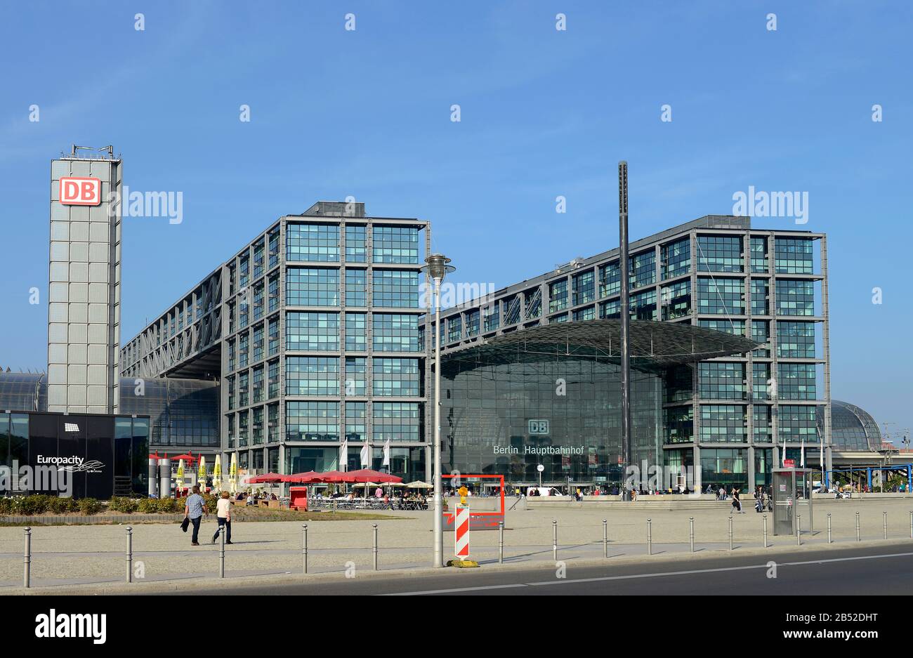 Hauptbahnhof, Mitte, Berlin, Deutschland Stock Photo