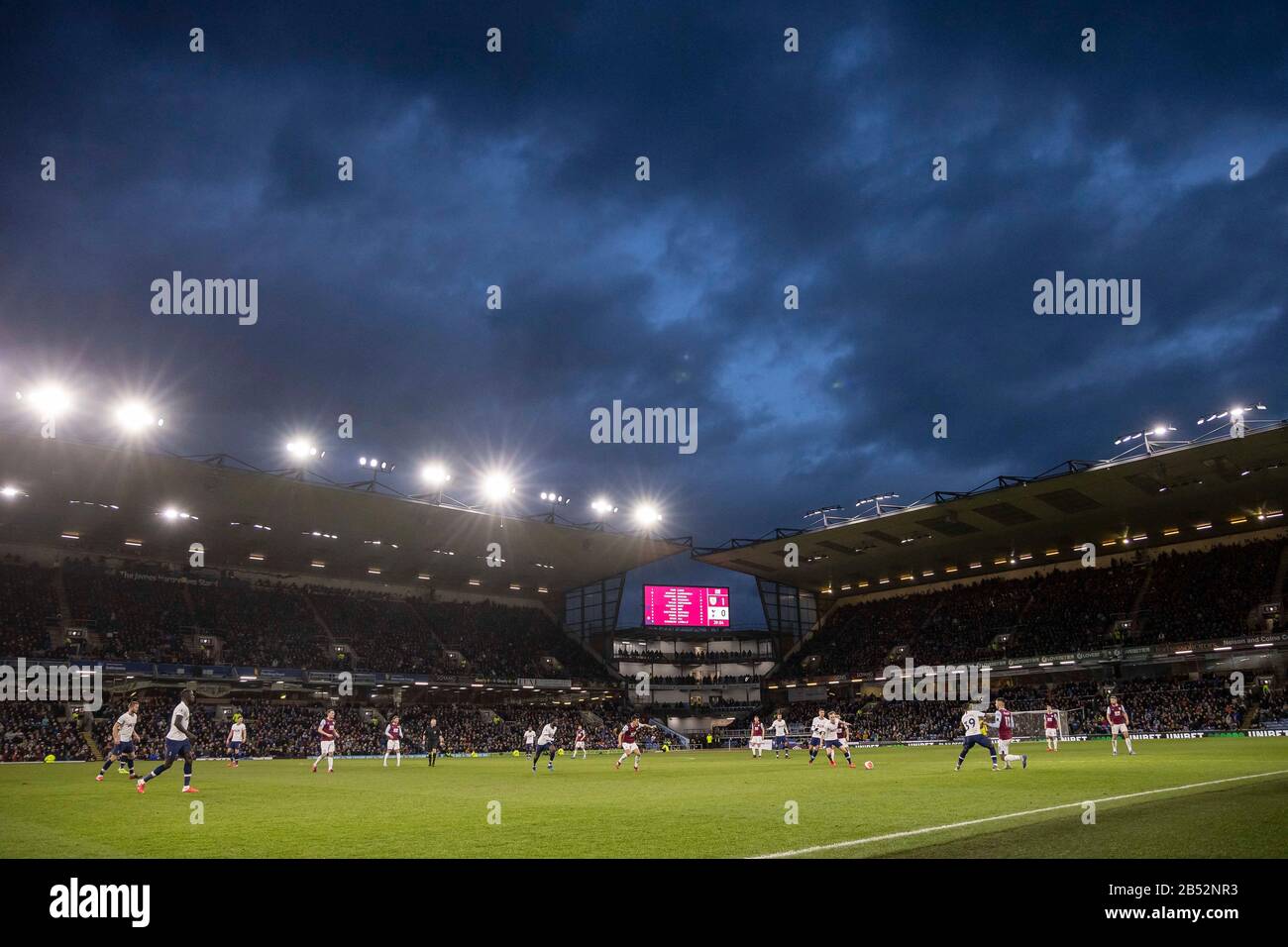 Burnley, UK. 07th Mar, 2020. A general view (GV) of Turf Moor during the Premier League match between Burnley and Tottenham Hotspur at Turf Moor on March 7th 2020 in Burnley, England. (Photo by Daniel Chesterton/phcimages.com) Credit: PHC Images/Alamy Live News Stock Photo